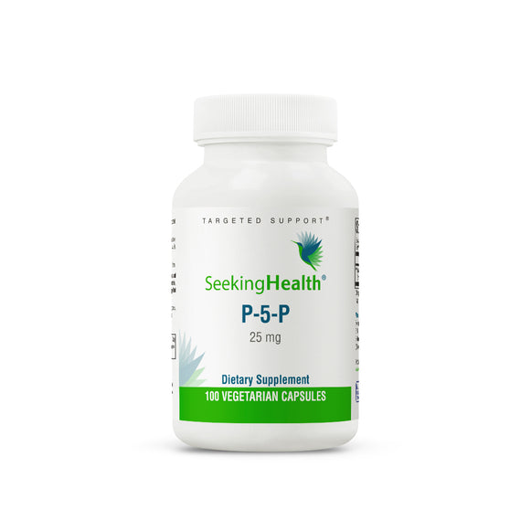 P-5-P (Piridoxal 5 Fosfat) | 25mg | 100 Capsule | Seeking Health