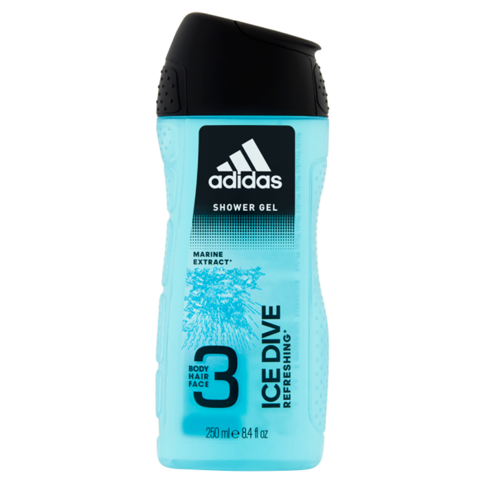 Cementerio Rudyard Kipling Horizontal ADIDAS ICE DIVE body hair face shower gel – Brands and Beauty Cosmetics