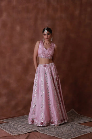 A-line lehenga choli