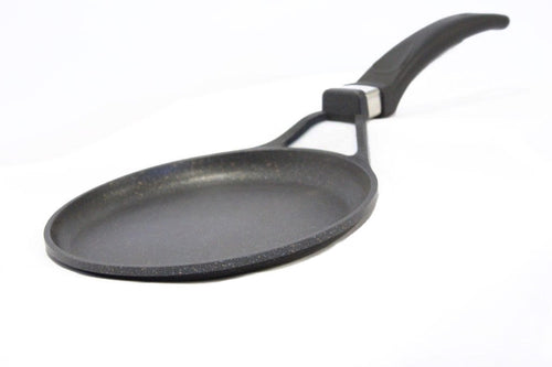 12.5”/32cm Heavy Duty Round Marble Finish Griddle