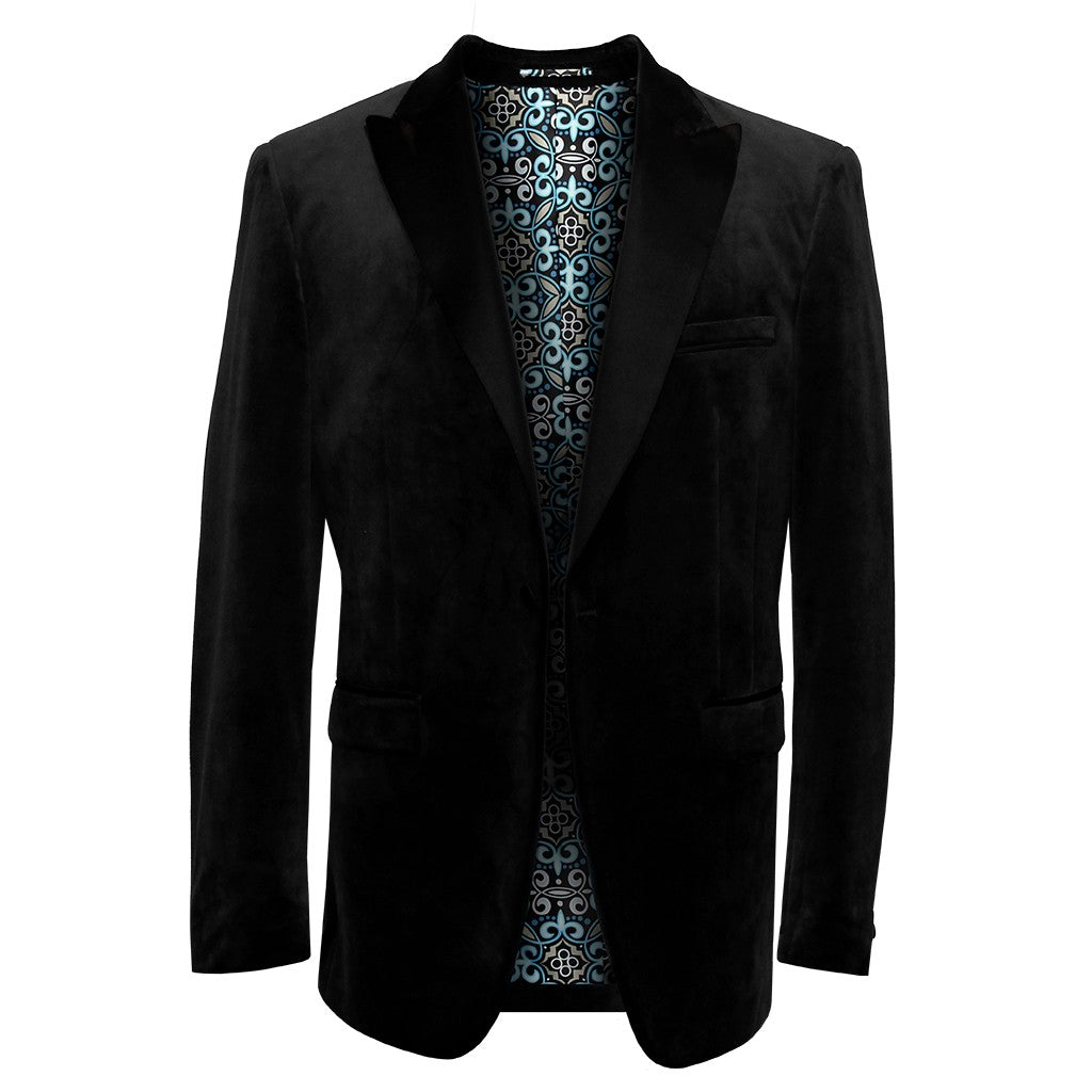 Skopes Black Velvet Jacket Regular Length – Claytons Quality Clothing