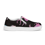 Women’s Pink Horse Slip-on Canvas Shoes