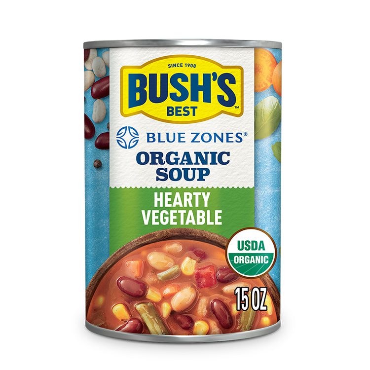 Bush's Hearty Vegetable Organic Soup