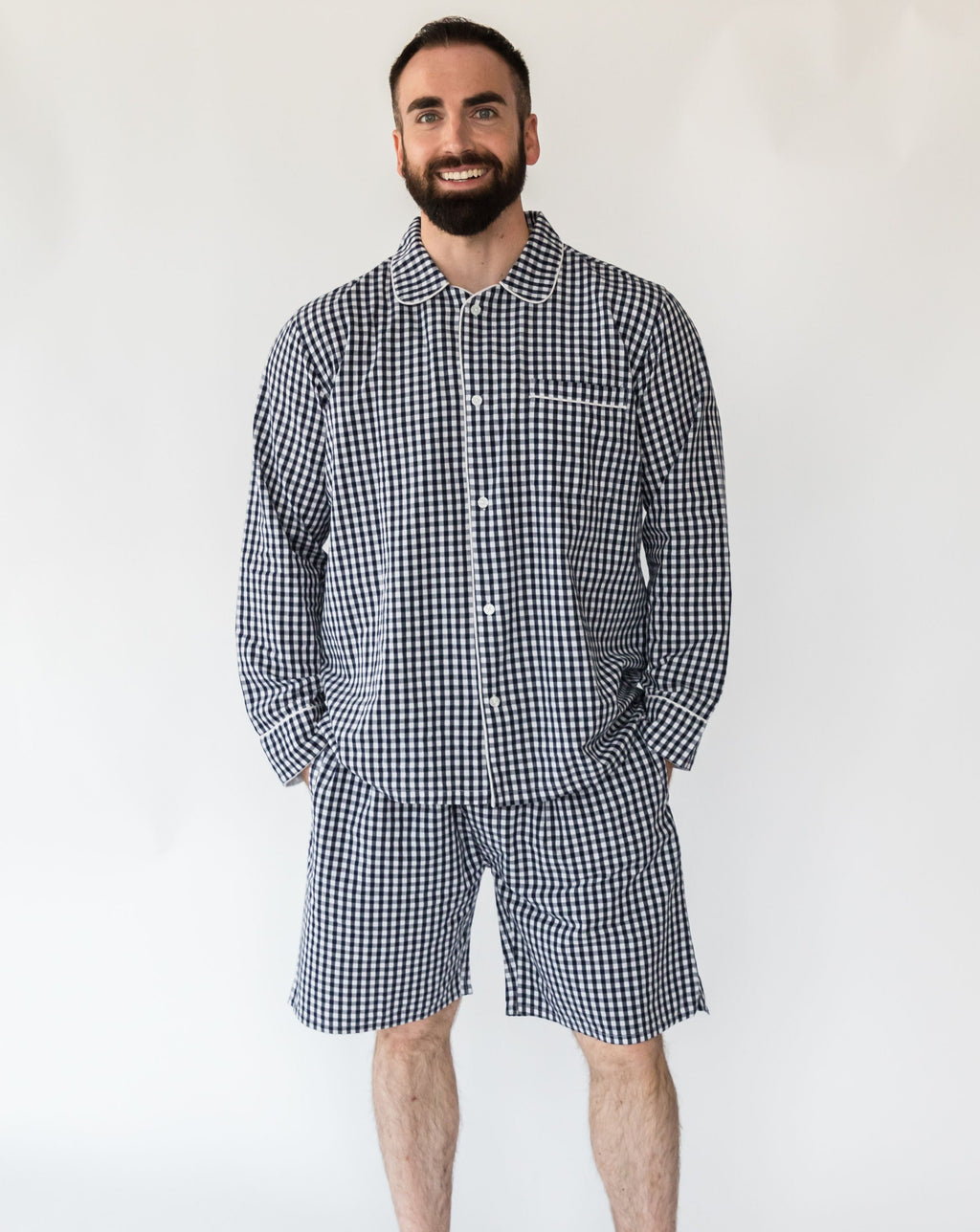 売り出し正規品」 HOLIDAY GINGHAM CHECK LINEN NIGHT DRESS www.m