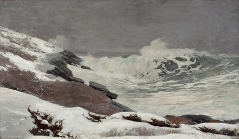 Winslow Homer, Coast in Winter (1892)
