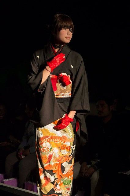 Kimono fashion show