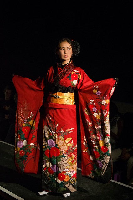 Kimono fashion show