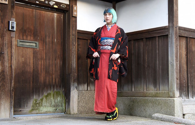 Kyoto Autumn Kimono