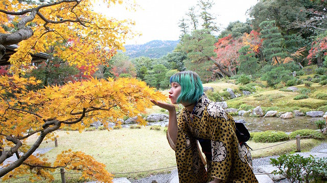 Kyoto Autumn Kimono