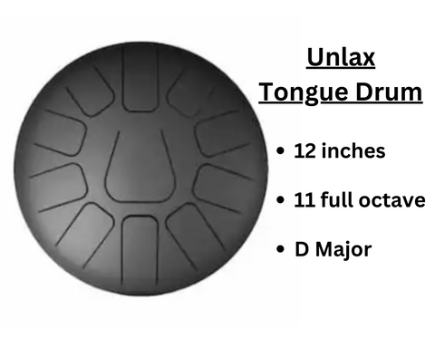 Unlax 12” Tongue Drum