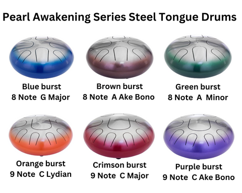 Pearl Awakening Series Steel Tongue Drums