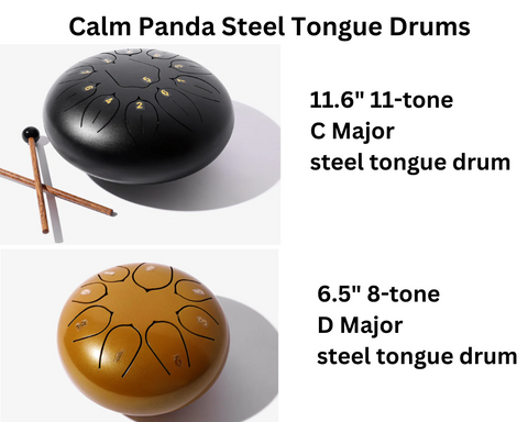 Calm Panda Steel Tongue Drums