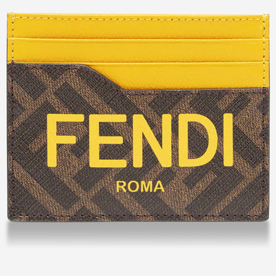 Fendi Logo Plaque Geometric Wallet - SKU 7M0169AP16