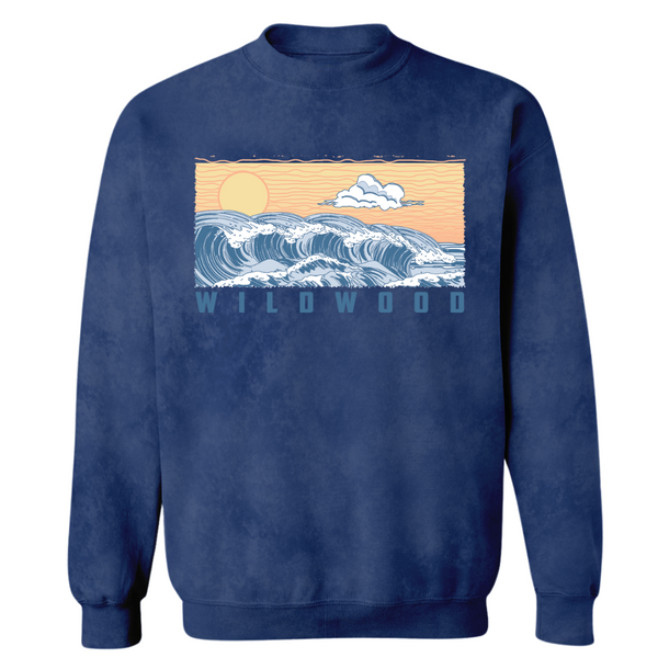 Wildwood Acid Washed Crewneck Sweater (W2)