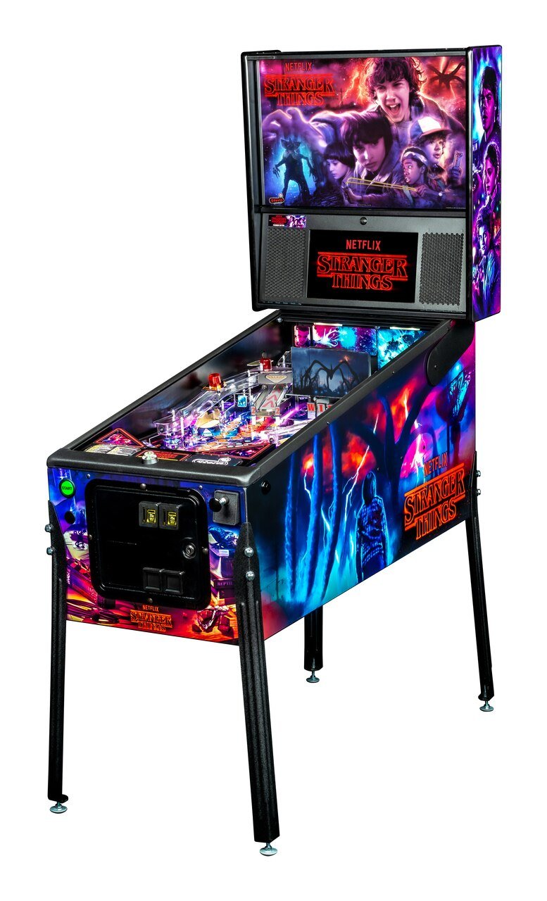 Stranger Things Pinball Machine Premium By Stern Pinball