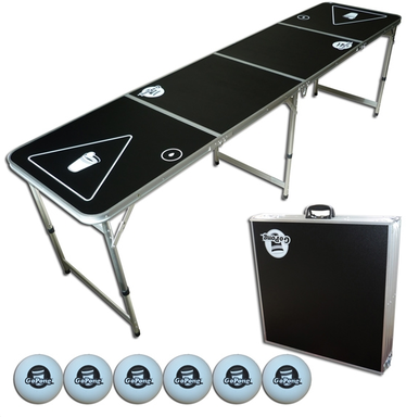 Black Beer Pong Table