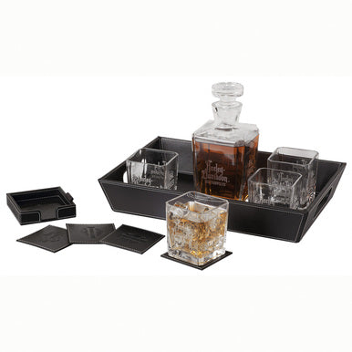 Harley Davidson Decanter Set