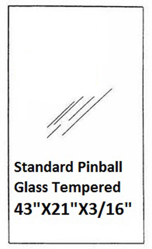 Replacement Pinball Glass