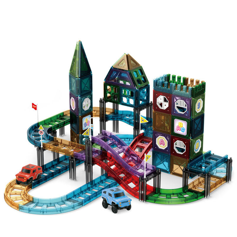 magnetic track toy