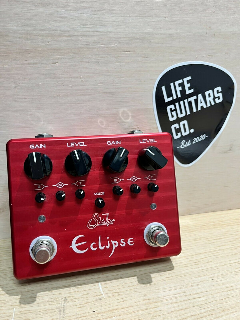 Suhr Eclipse Dual Channel Distortion Guitar Pedal – Life Guitars Co.