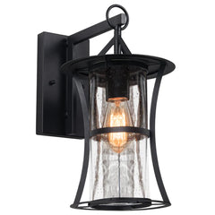 Iron and Glass Outdoor Wall Light: These wall lights provide both style and security for your home's exterior