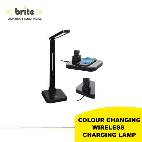 Colour Changing Wireless Charging Lamp | Brite Lighting & Electrical