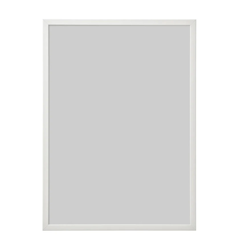 Ramme 40x50 (hvid) – plakatstore.dk