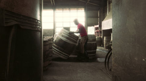 Barrel being created
