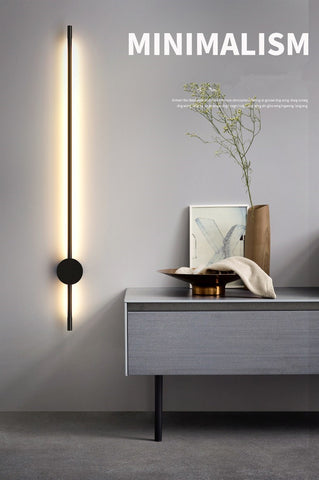 MINIMALIST LINEAR  WALL LAMP - ALDAWHOMES