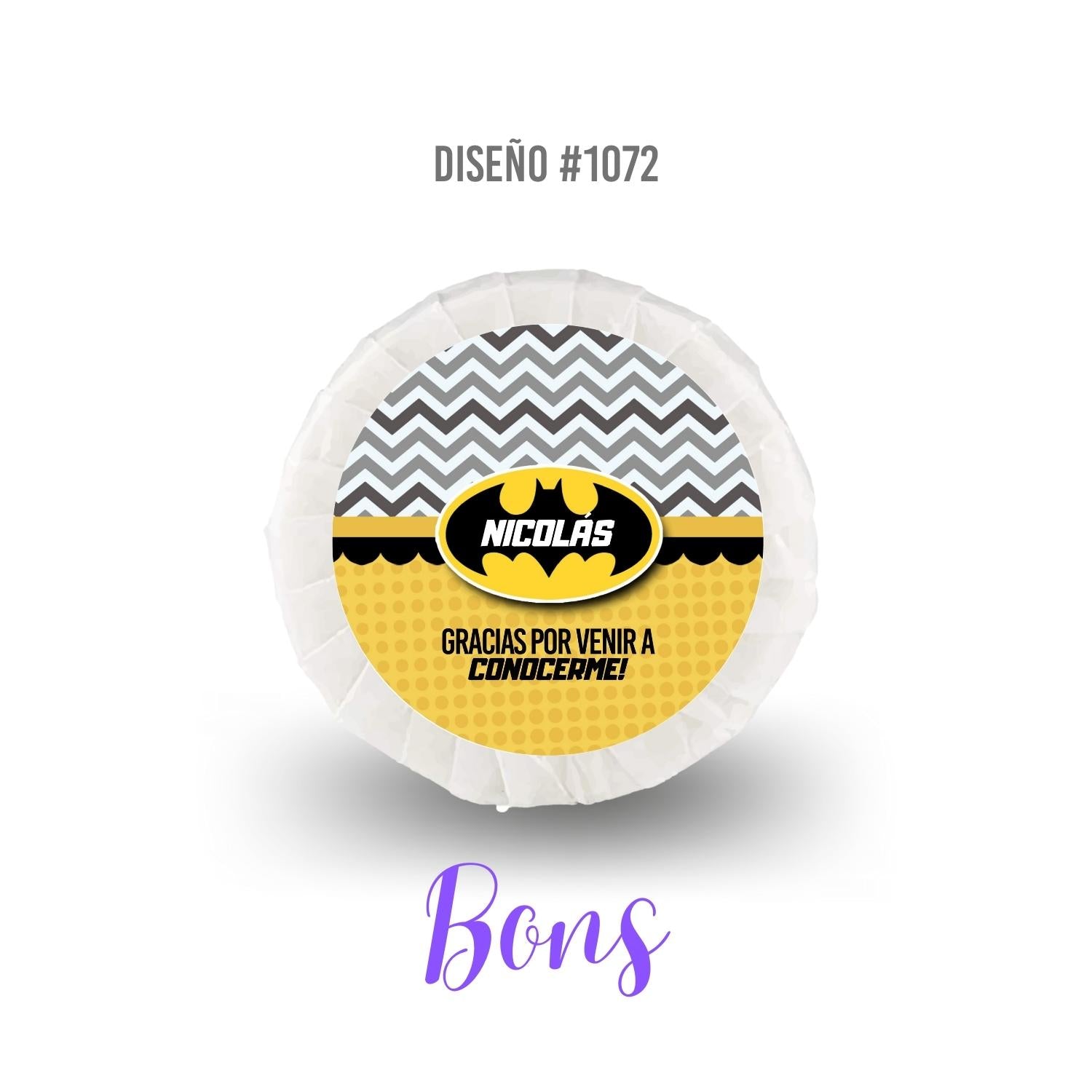 DISEÑO #1072 BATMAN NACIMIENTO/BABY SHOWER FIESTAS INFANTILES – Bons