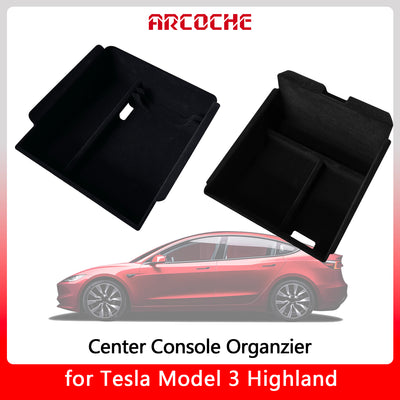 Centre Console Storage Organizer Upgrade for 2024 Tesla Model 3