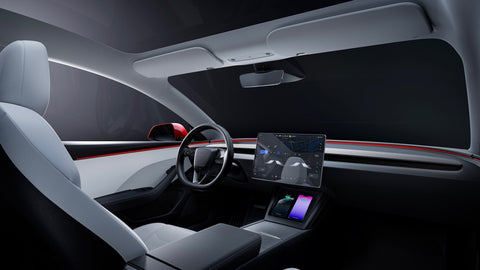 More comfortable rear seats in new Model 3