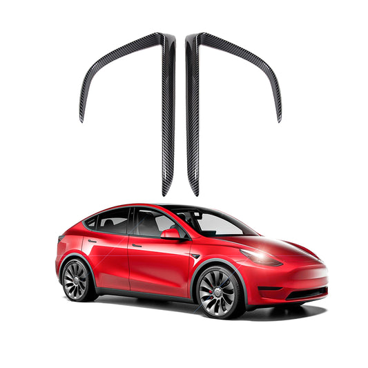 Tesla Model Y / 3 Zubehör Außen Accessories Auto Türgriff Schutz Abdeckung  Schutzfolie Carbon Folie Außentürgriffe Lackschutzfolie Selbtklebende