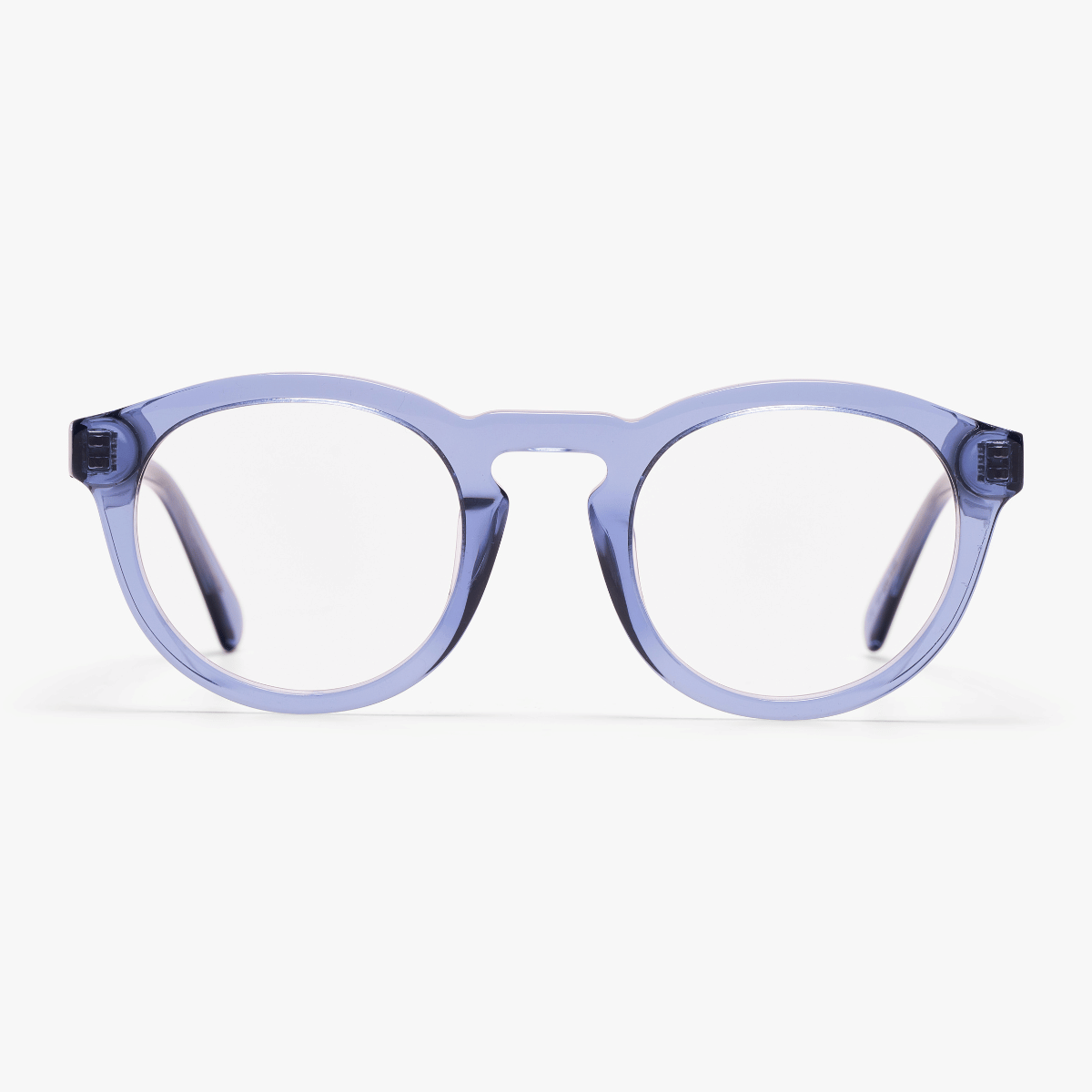 Se Læsebriller +2.5 -Women's Gråsten Crystal Blue - Luxreaders hos Luxreaders.dk