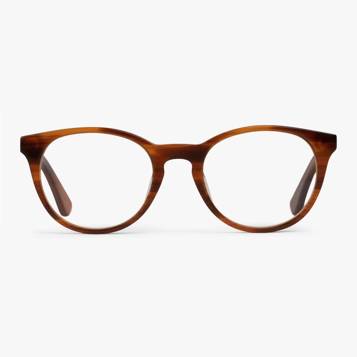 Billede af Blue light briller +0 -Ãrebro Shiny Walnut - Luxreaders