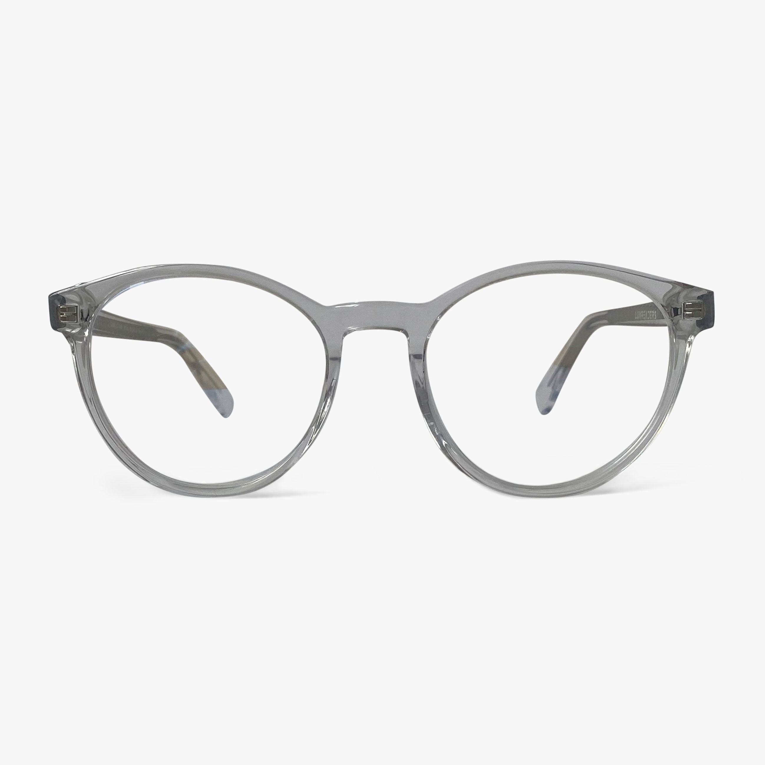 Billede af Blue light briller +0 -Men's Sæby Crystal White - Luxreaders