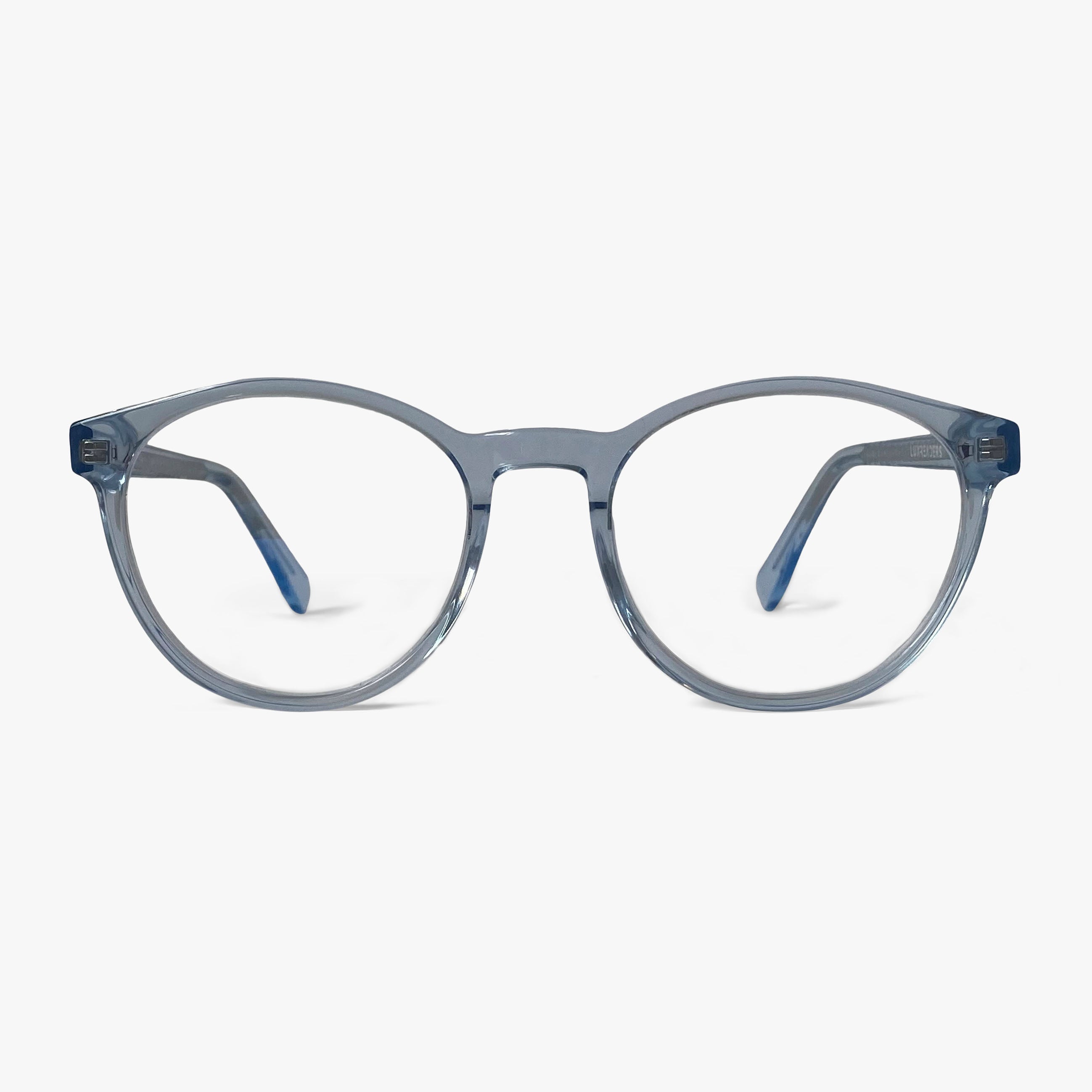 Billede af Blue light briller +0 -Men's Sæby Crystal Blue - Luxreaders hos Luxreaders.dk