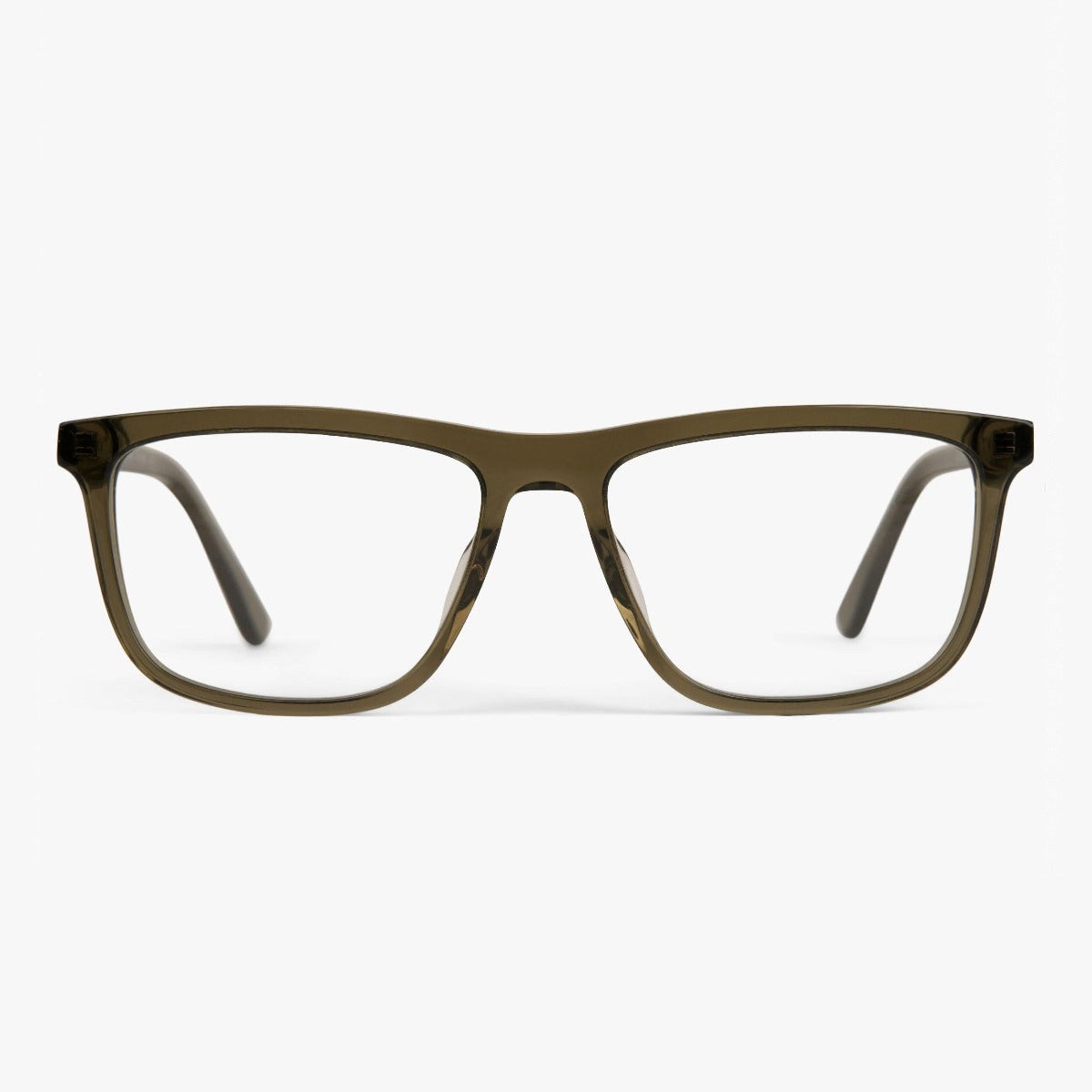 Billede af Læsebriller +3.5 -Men's Oslo Shiny Olive - Luxreaders hos Luxreaders.dk