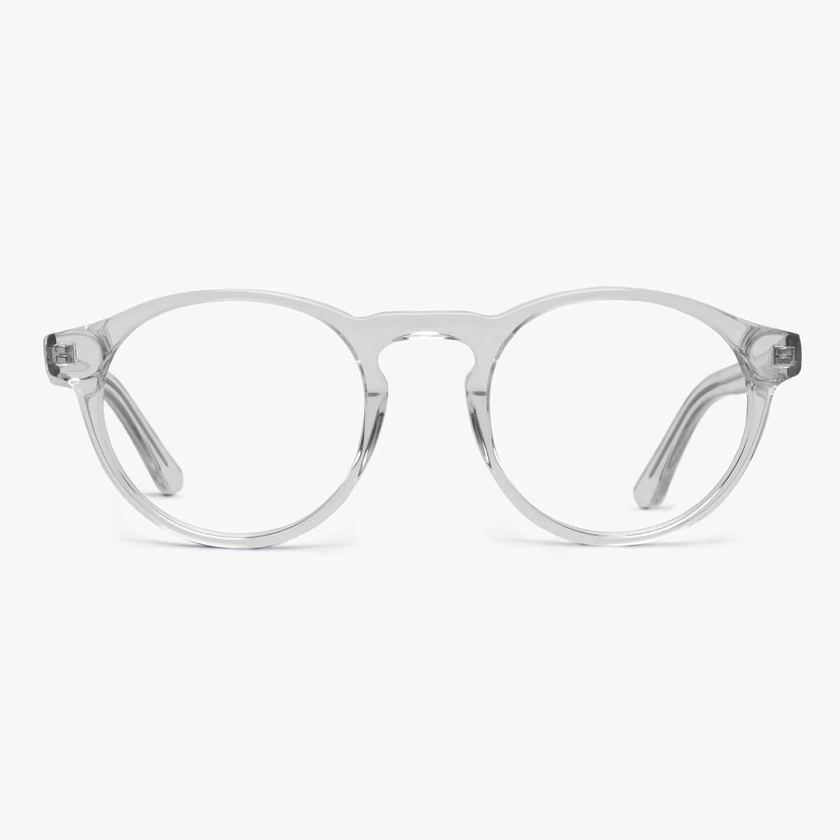 Billede af Blue light briller +1.5 -Men's Trondheim Crystal White - Luxreaders