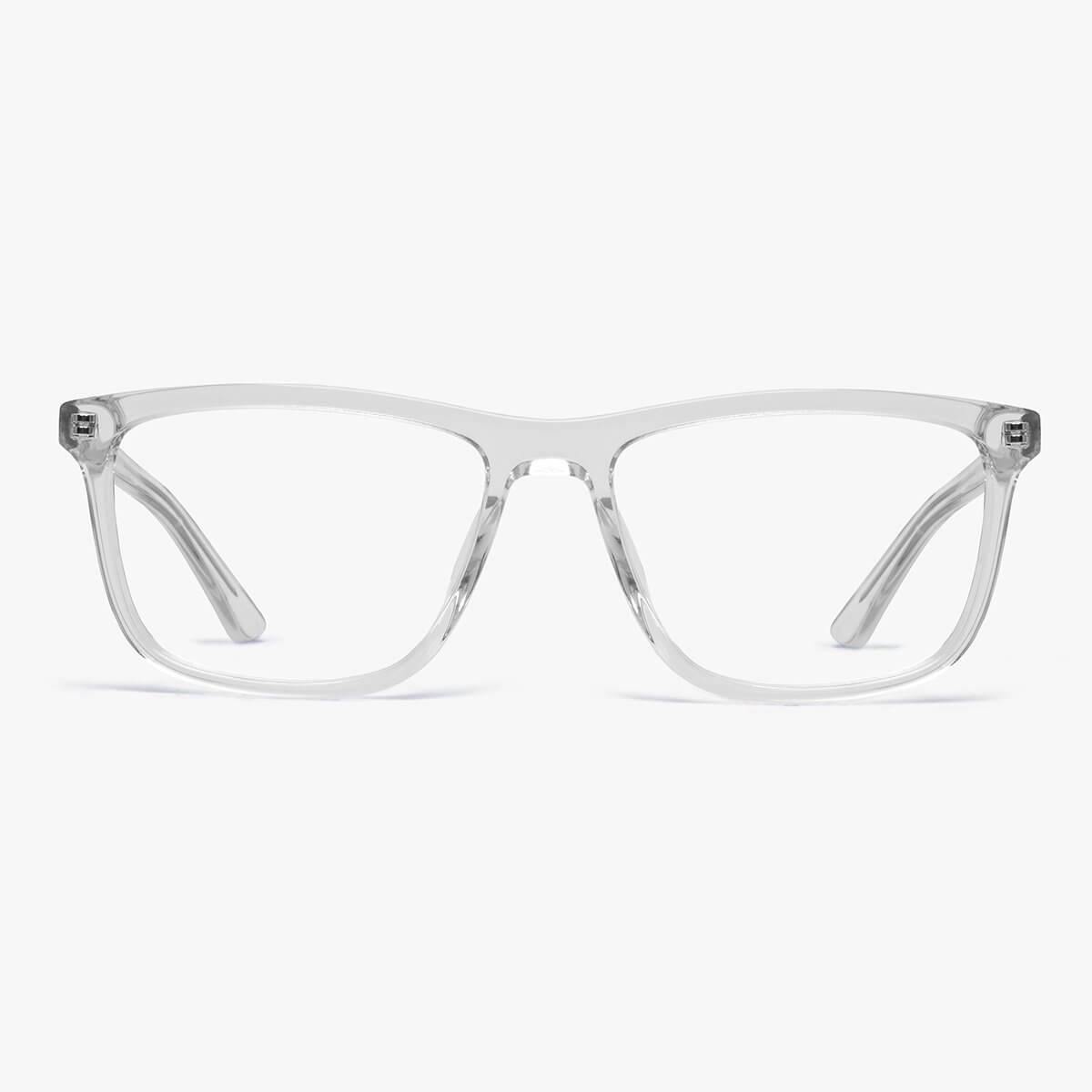 Se Læsebriller +1 -Women's Oslo Crystal White - Luxreaders hos Luxreaders.dk