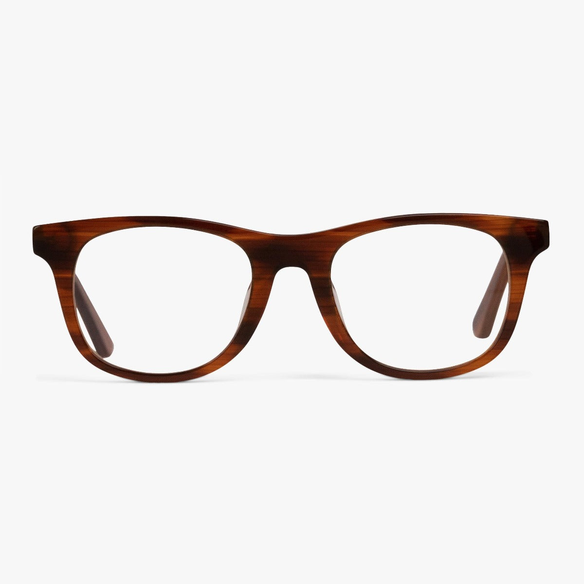 Billede af Blue light briller +3.5 -Malmö Shiny Walnut - Luxreaders hos Luxreaders.dk