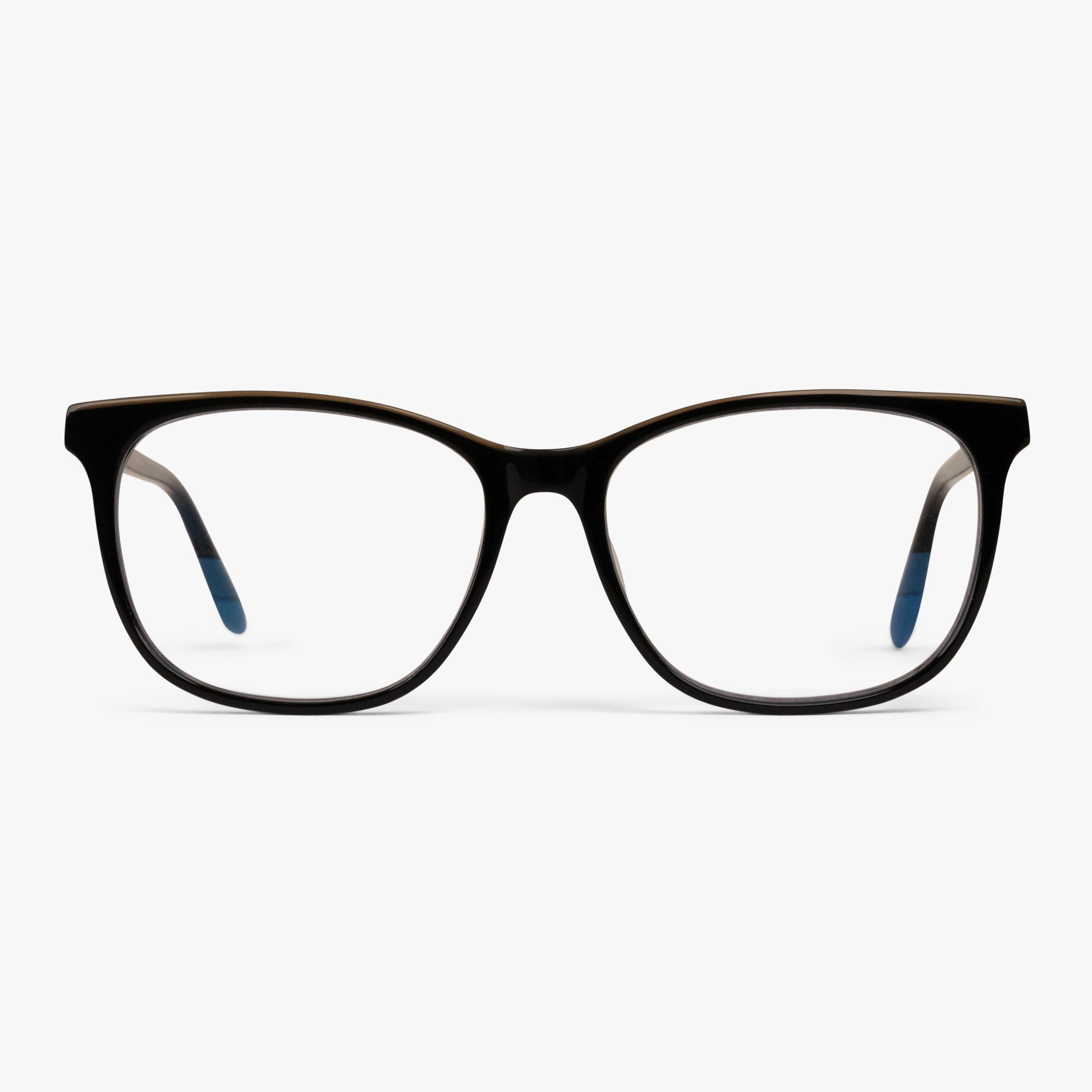 Billede af Blue light briller +0 -Women's Visby Black - Luxreaders
