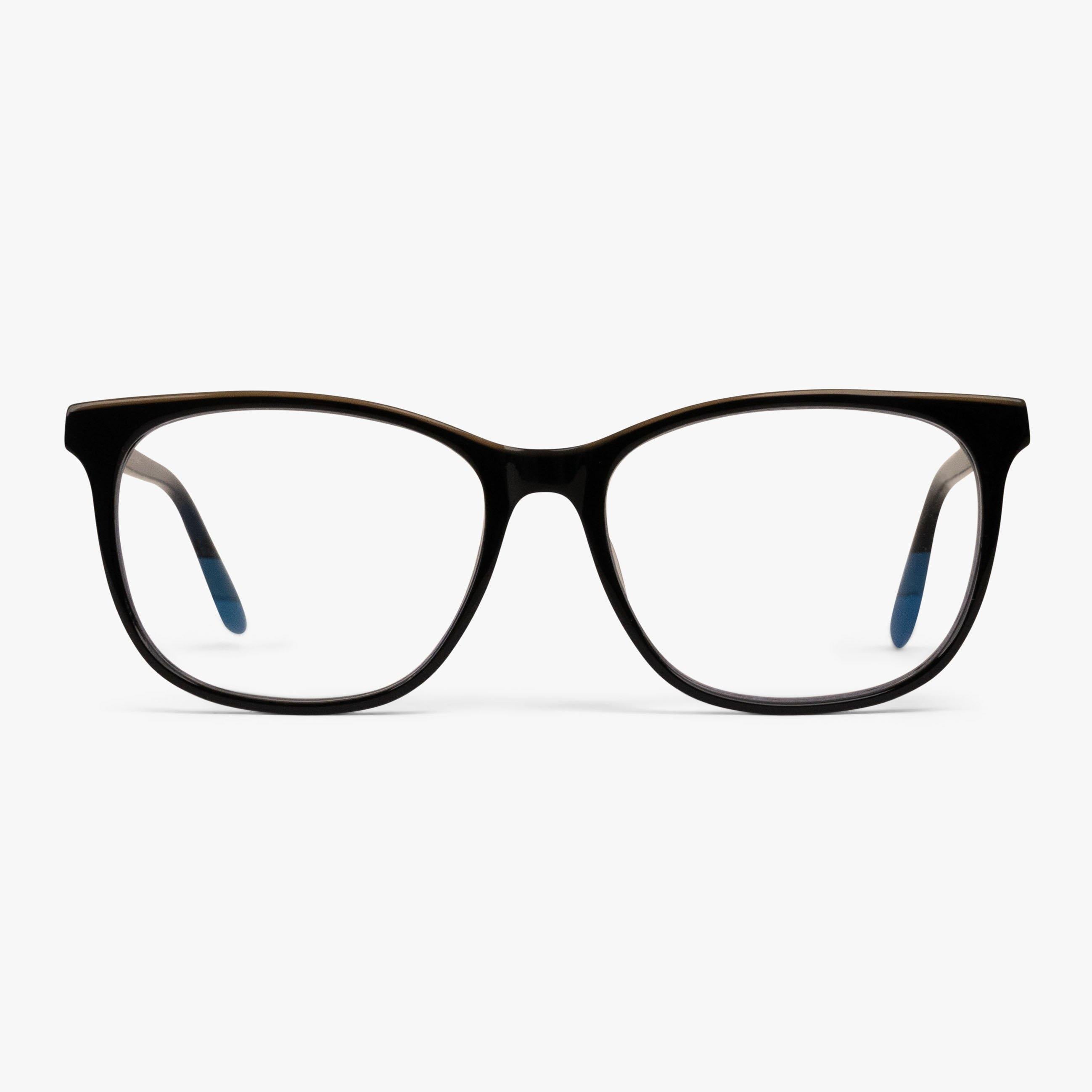 Billede af Blue light briller +0 -Men's Visby Black - Luxreaders hos Luxreaders.dk