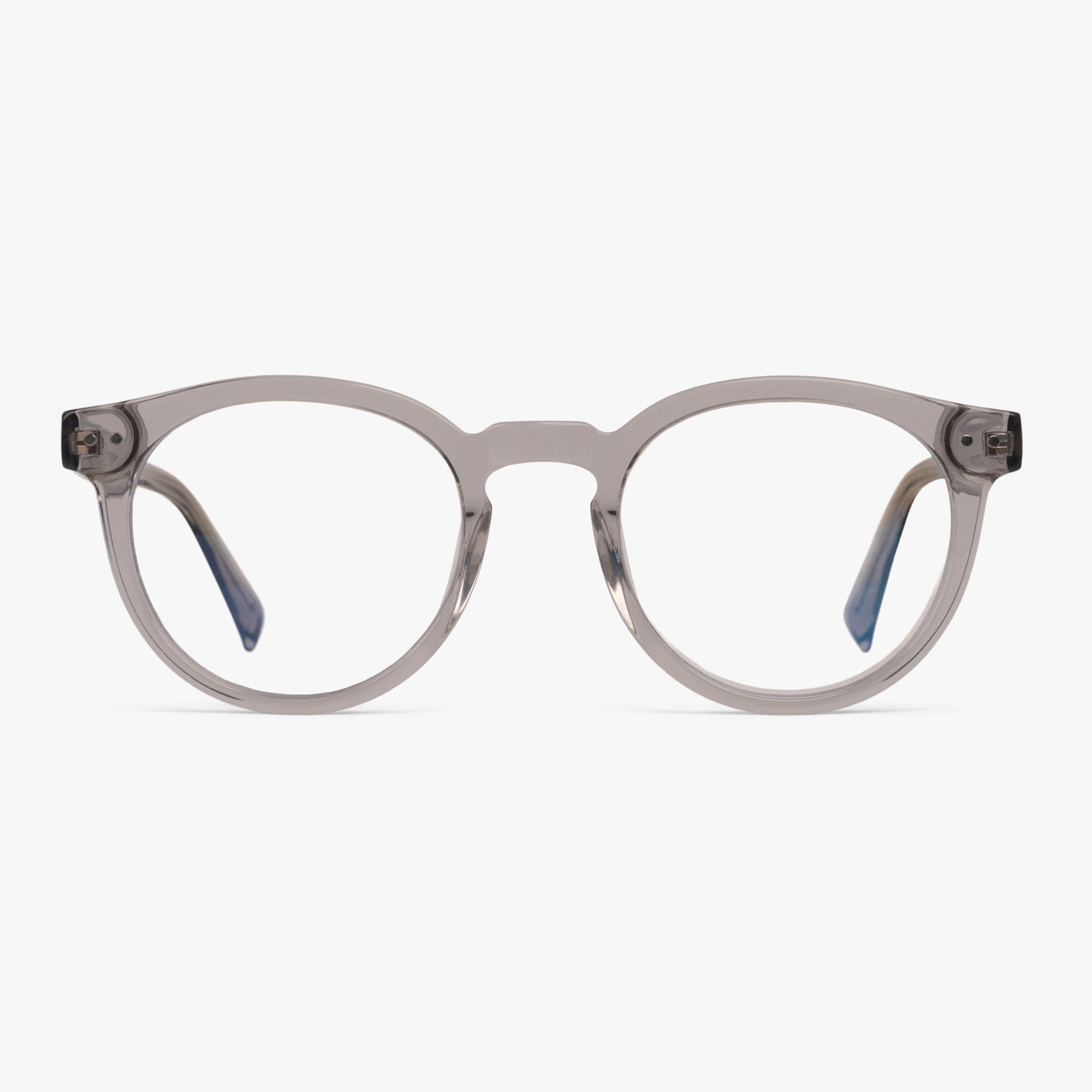 Billede af Blue light briller +0 -Men's Bodø Crystal Grey - Luxreaders