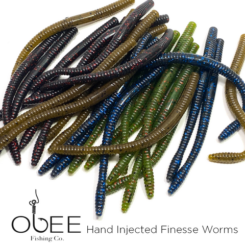 Catch More Fish with 6-inch Finesse Worms: Tips and Tricks – Obee Fishing  Co.