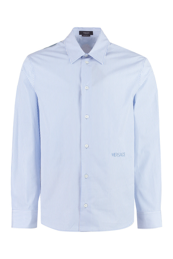 Cotton poplin shirt-0