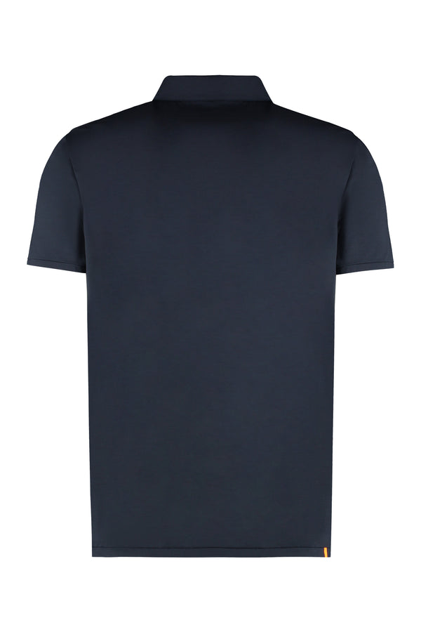 Technical fabric polo shirt-1