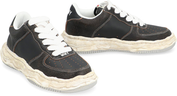Wayne Leather low-top sneakers-2