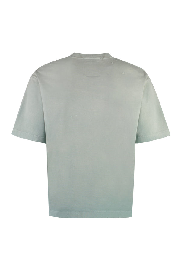 Cotton crew-neck T-shirt-1