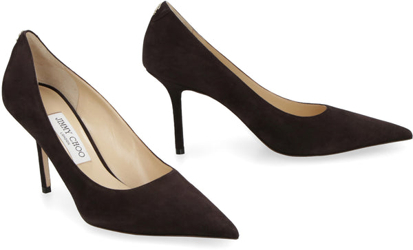 Love 85 suede pointy-toe pumps-2